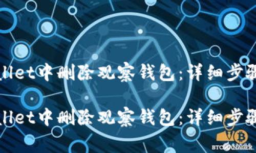 如何在tpWallet中删除观察钱包：详细步骤与注意事项

如何在tpWallet中删除观察钱包：详细步骤与注意事项