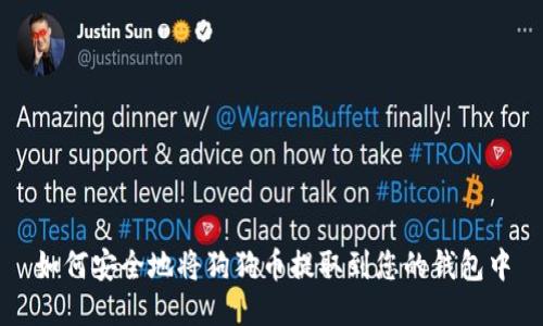 如何安全地将狗狗币提取到您的钱包中